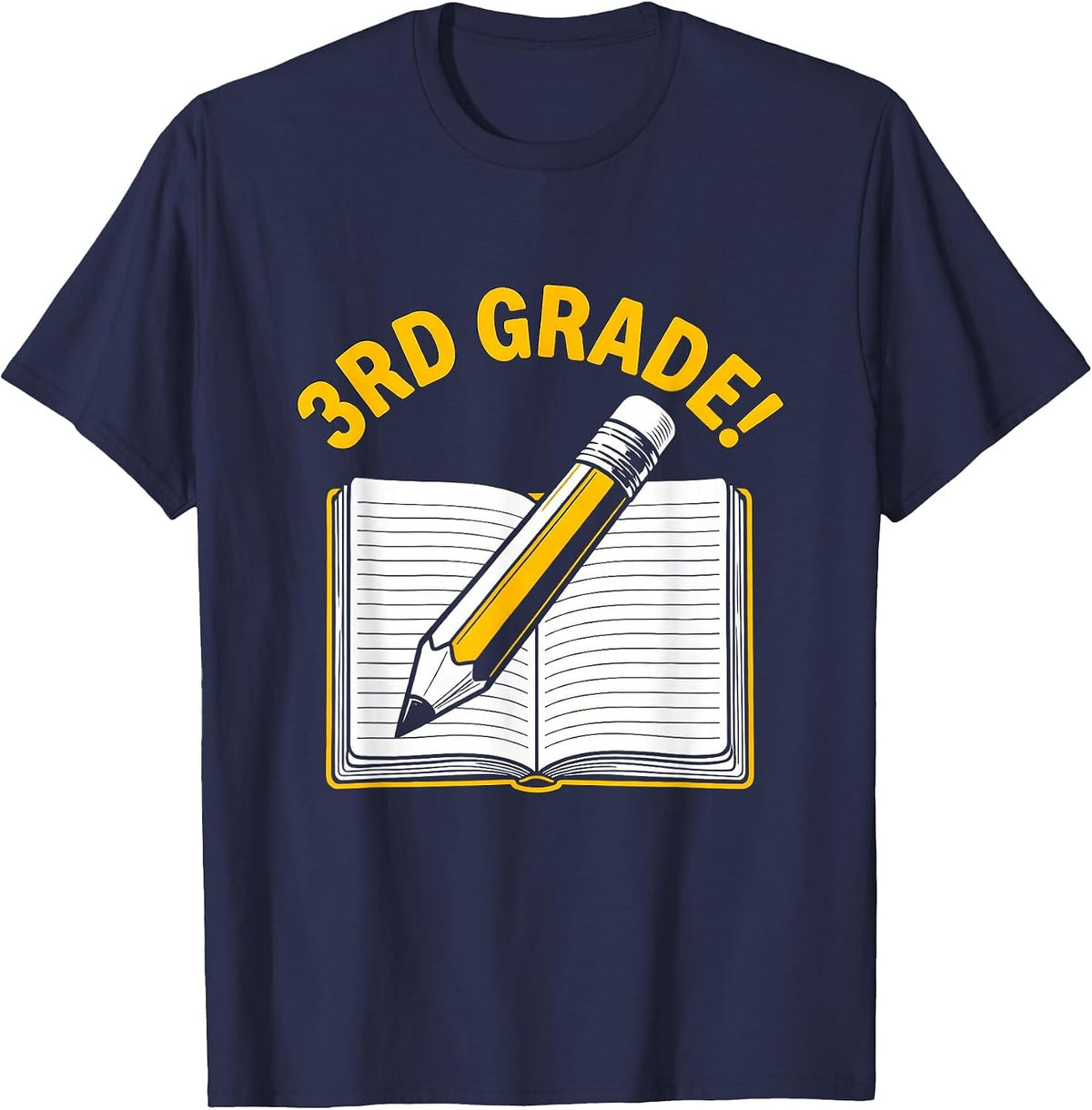 3rd Grade Back To School First Day of School Kids T-Shirt - Navy Blue