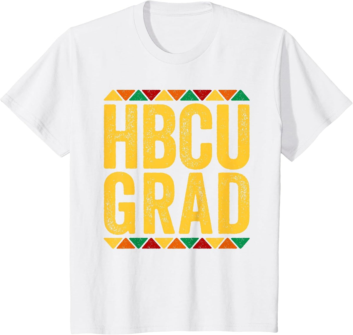 HBCU Grad Shirt Historical Black College Graduate Alumni T-Shirt - White