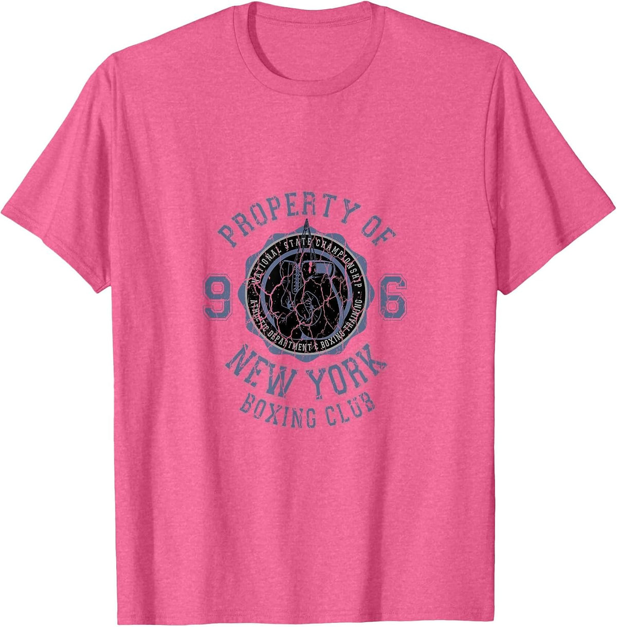 New York Boxing Club T-Shirt T-Shirt - Pink Heather
