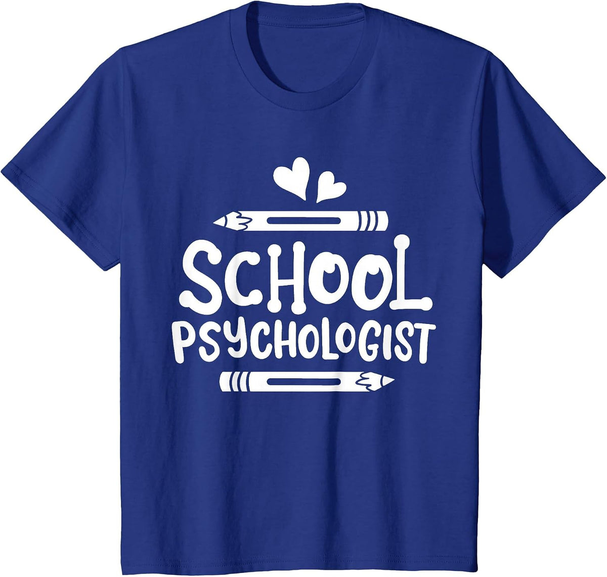 Psychologist School Psychologist Counselor T-Shirt - Royal Blue