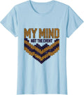 Women's My Mind Not The Event Stoic Philosophy Marcus Aurelius Quote T-Shirt - Baby Blue