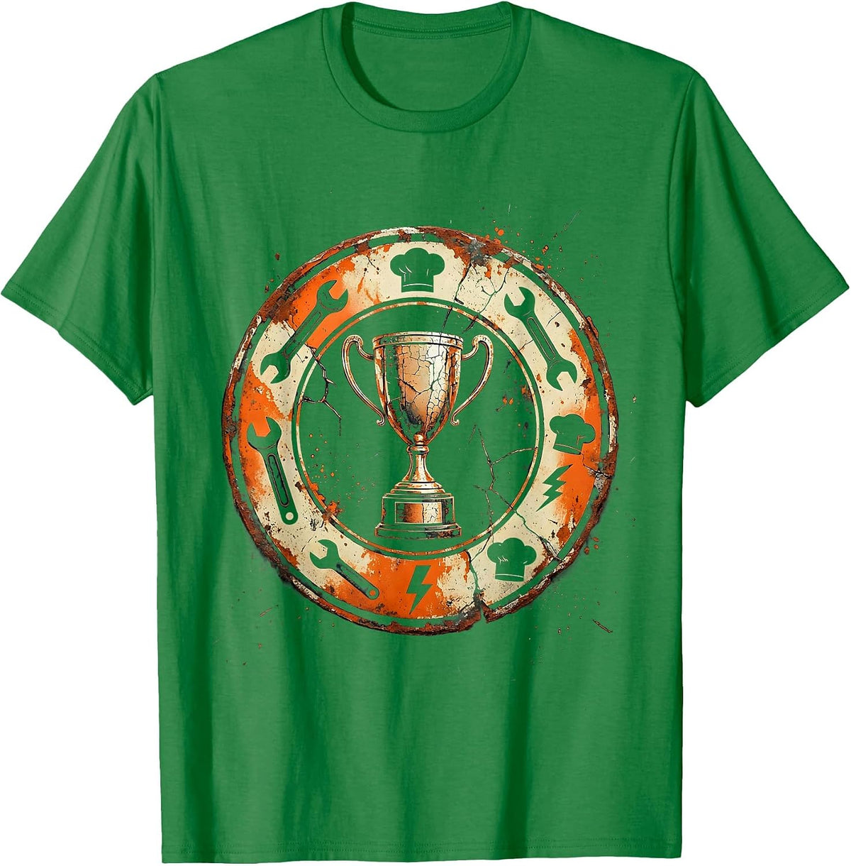 Men's I Cant But I Know A Guy Trades Trophy T-Shirt - Kelly Green