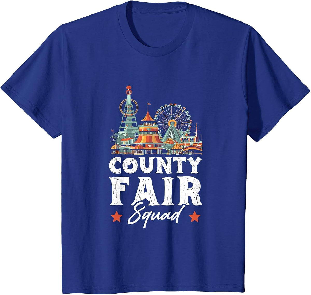 County Fair Squad T-Shirt - Royal Blue