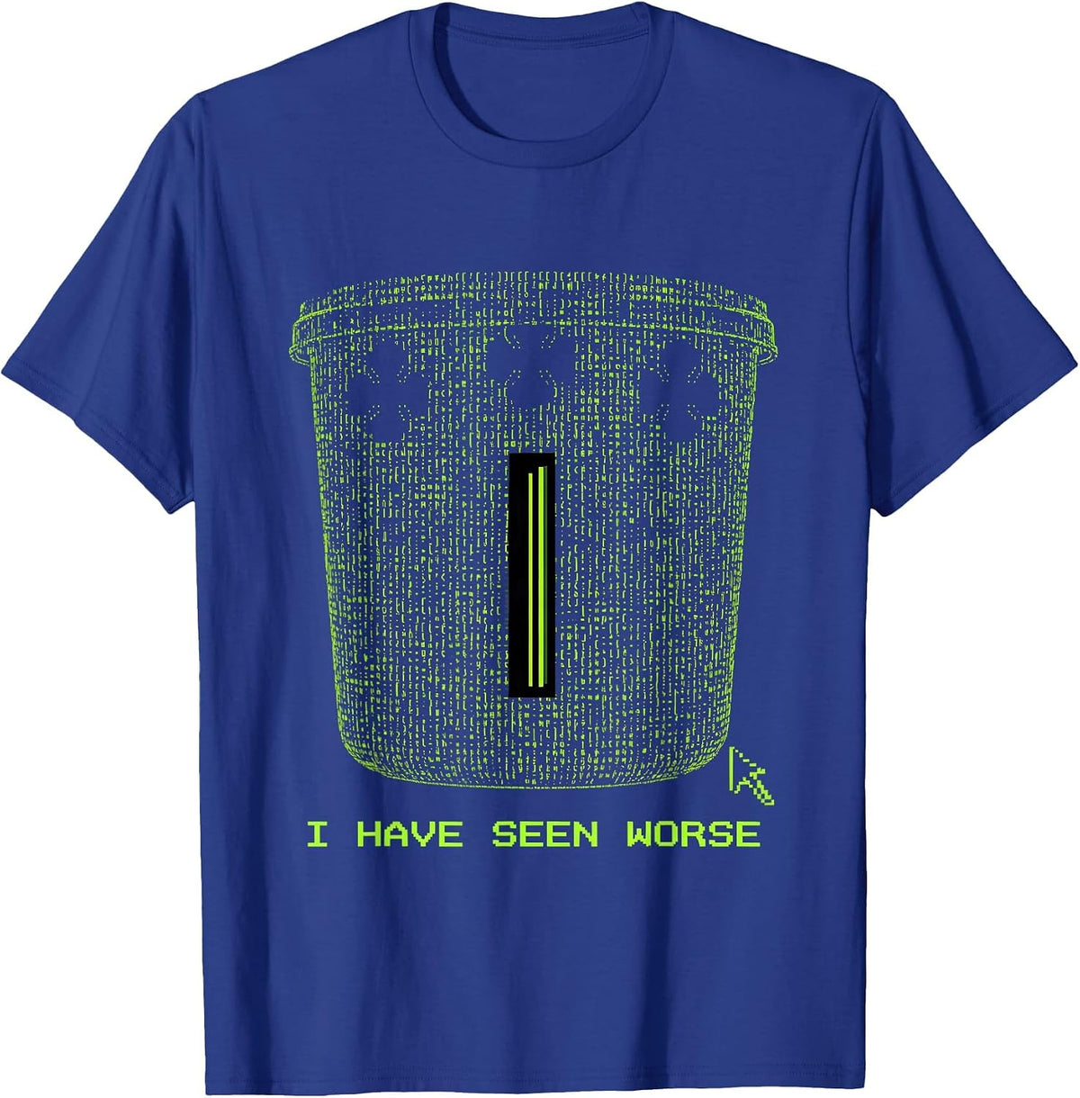 Men's I Have Seen Worse Funny Nurse Humor Appreciation Gift T-Shirt - Royal Blue
