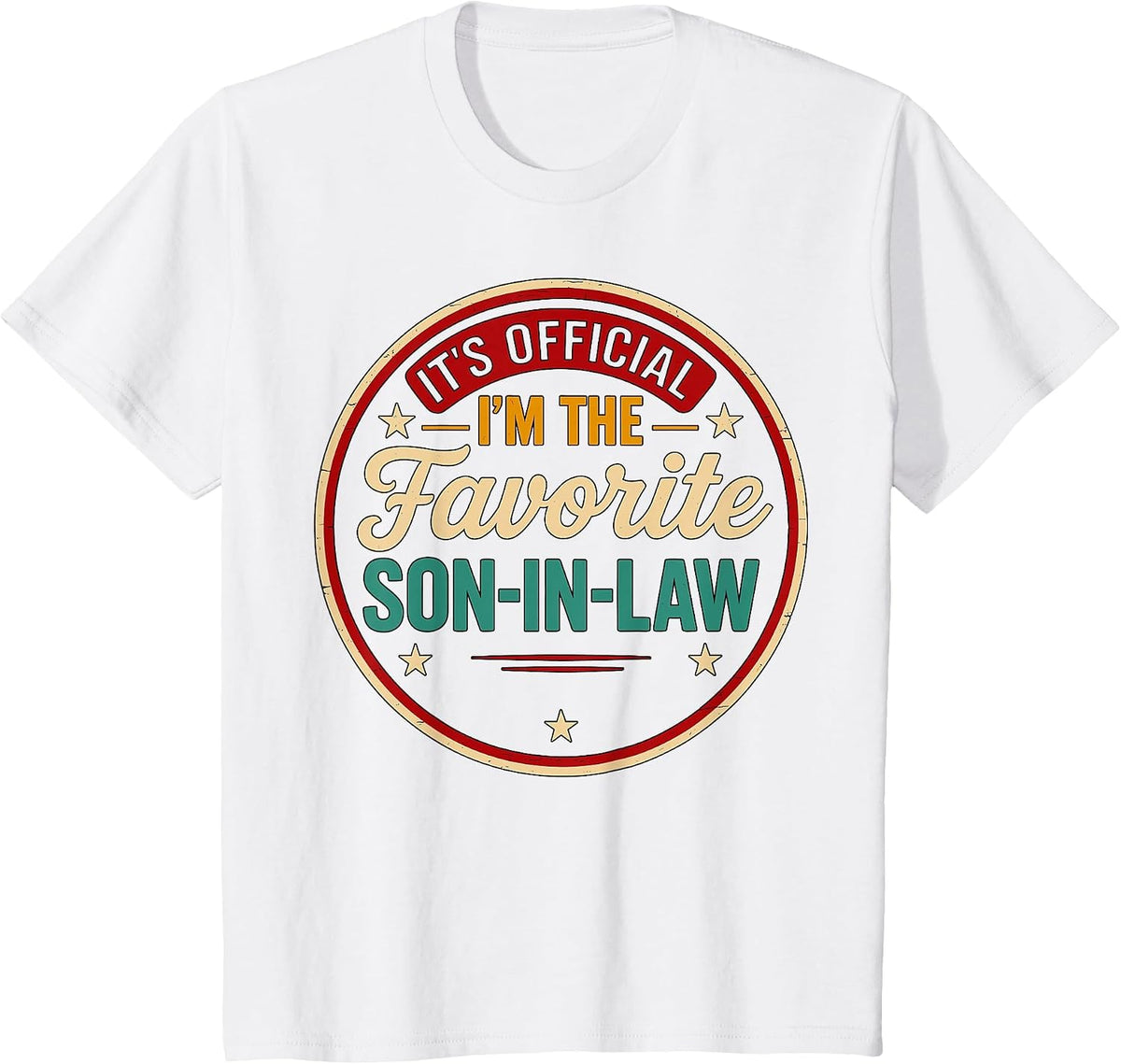 Official Son-in-Law T-Shirt - White