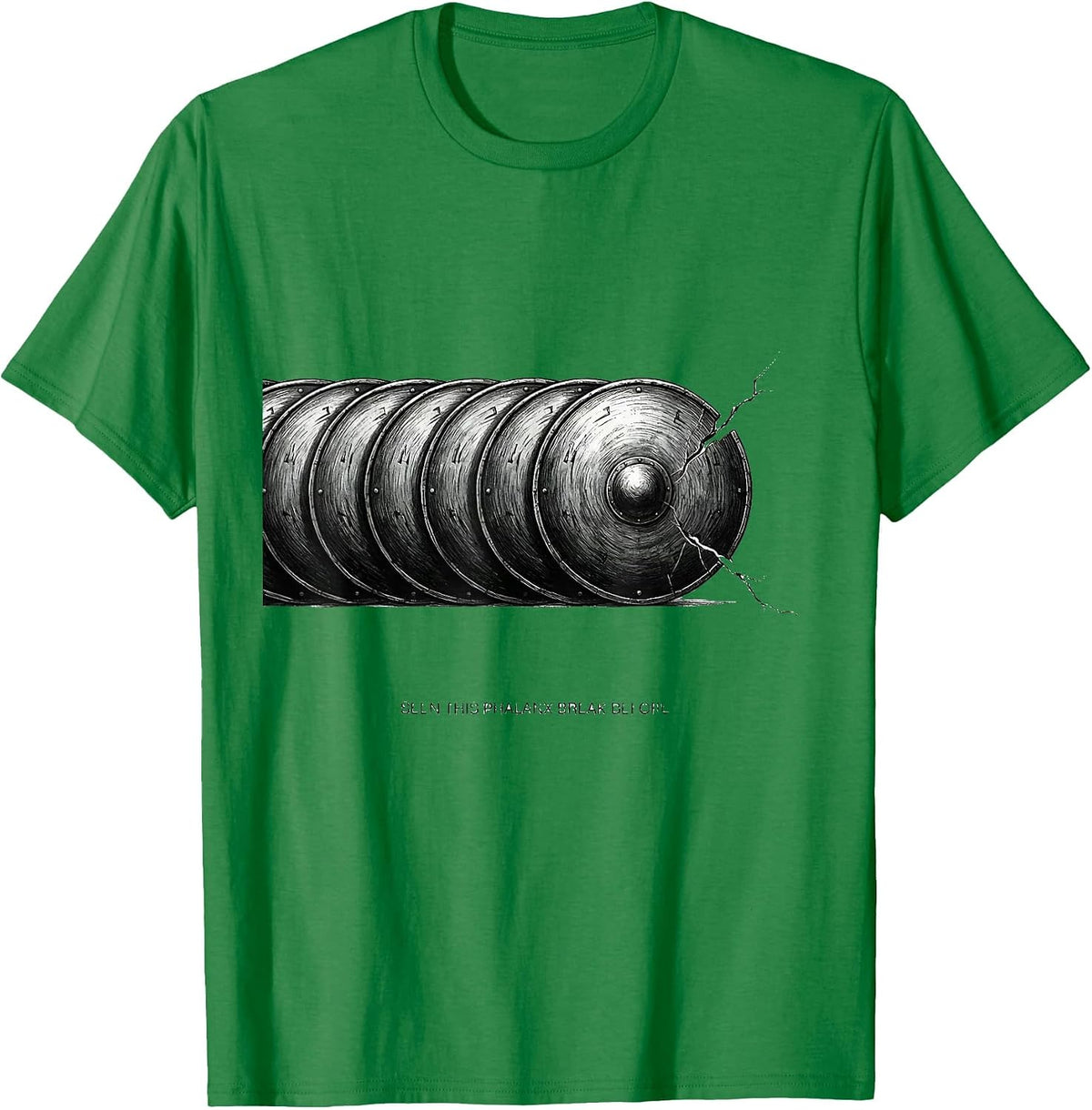 Men's Seen This Phalanx Break Before Funny History Buff Sarcastic T-Shirt - Kelly Green