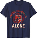 Powered by Passion Alone Rugby Graphic Design T-Shirt - Navy Blue