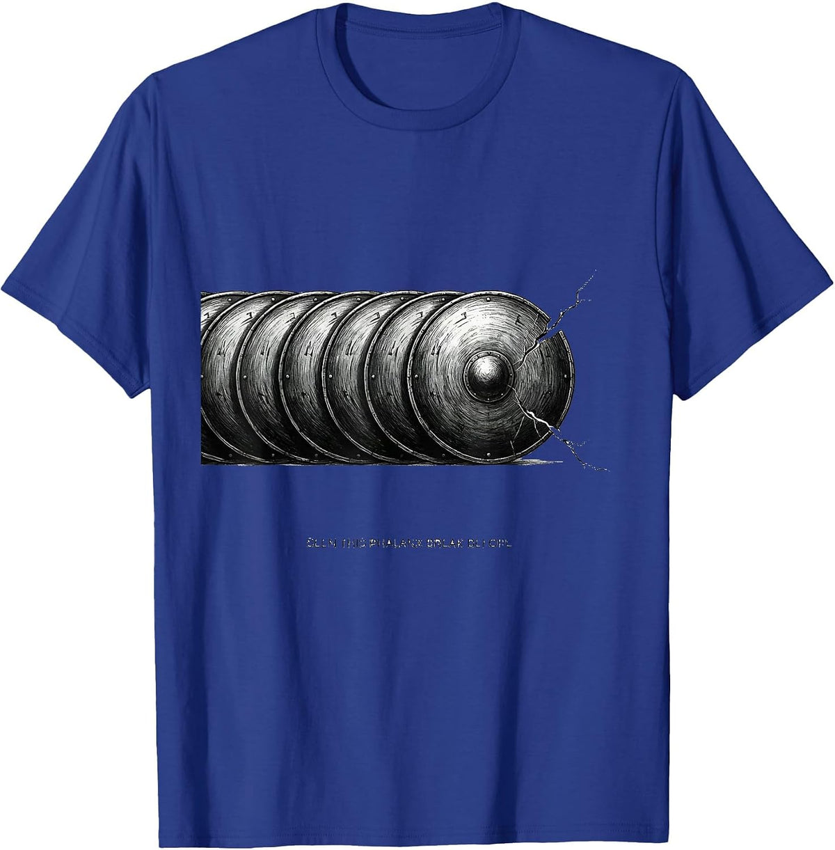 Men's Seen This Phalanx Break Before Funny History Buff Sarcastic T-Shirt - Royal Blue