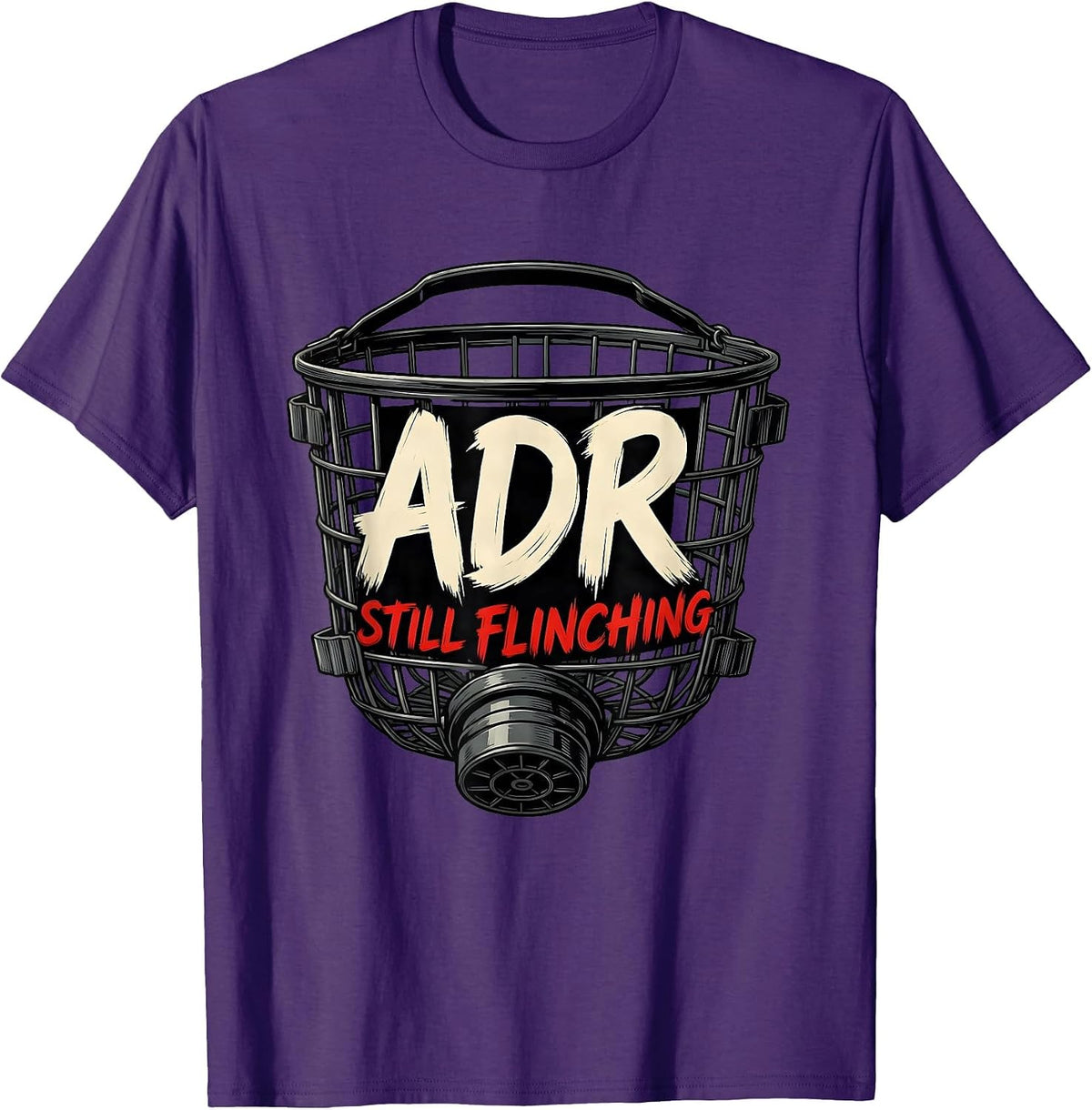 ADR Still Flinching Funny Vet Tech Veterinary Technician T-Shirt - Purple