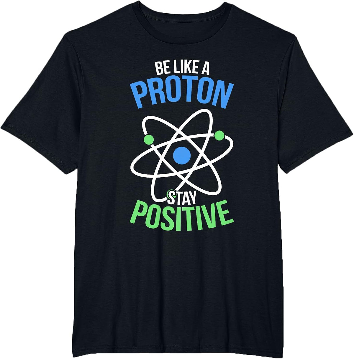 Chemistry Physics Physicist Sciens Morons Atom Electron T-Shirt - Black