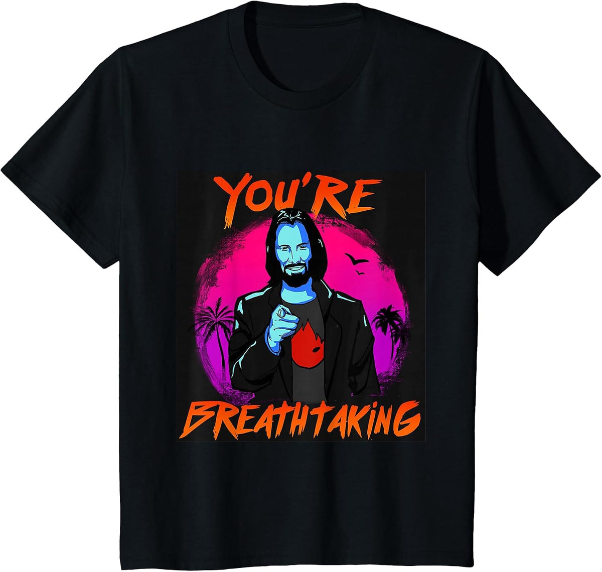 You're Breathtaking T-Shirt - Black