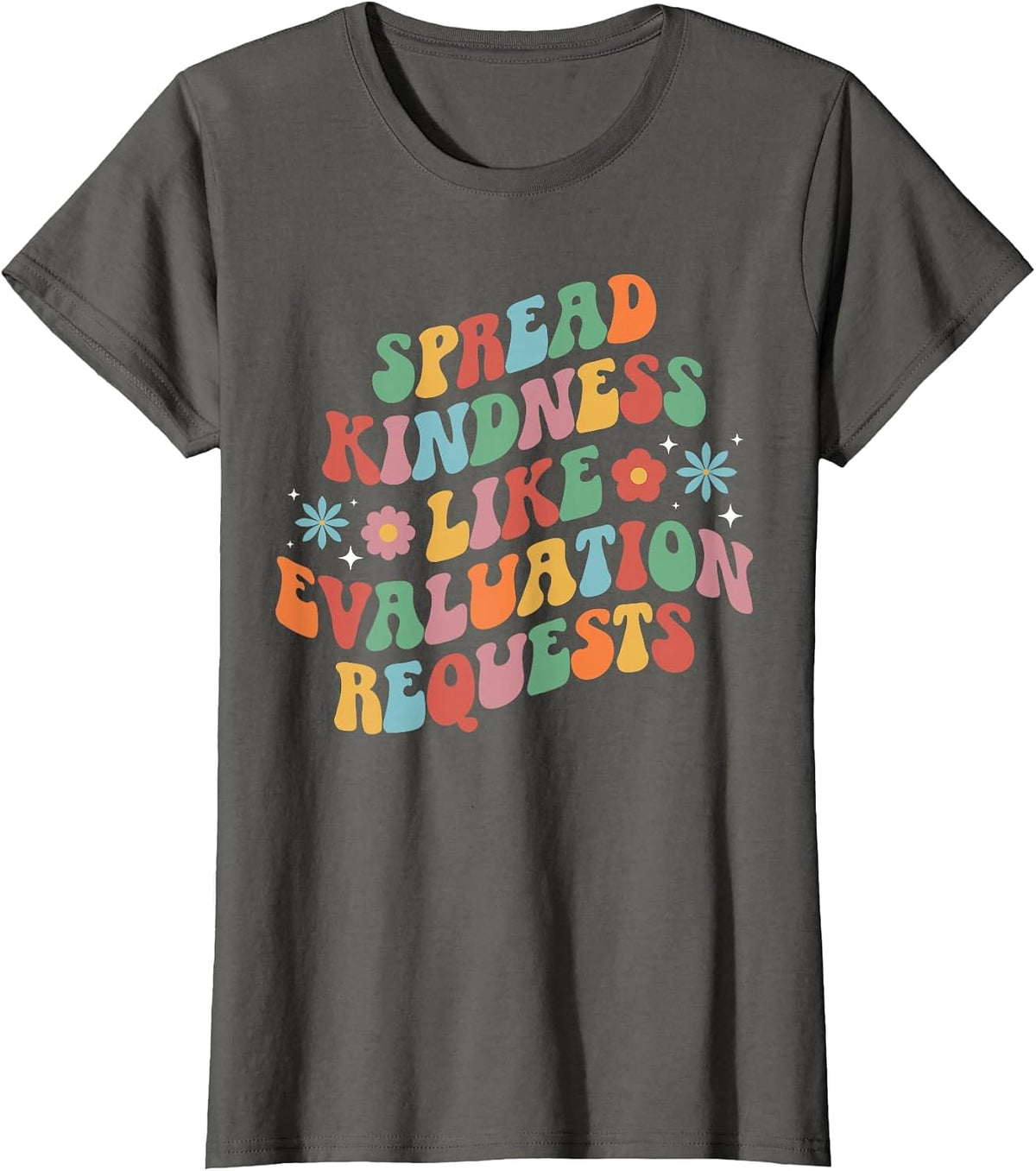 Spread Kindness School Psychologist School Psych T-Shirt - Asphalt Grey