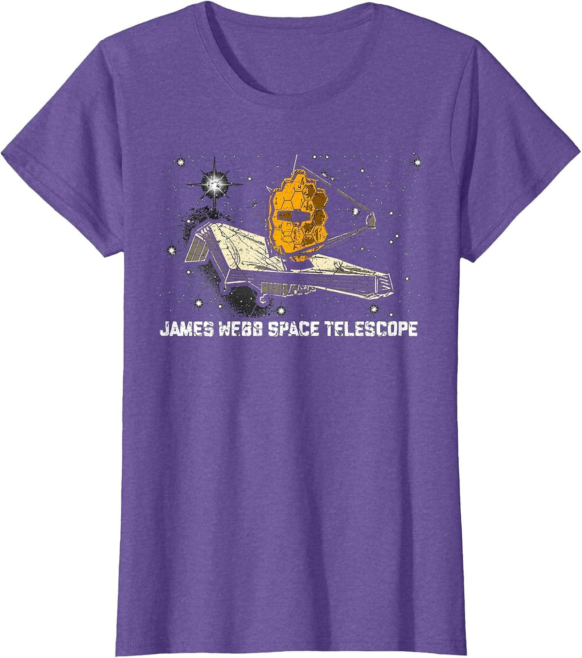 James Webb Space Telescope JWST Astronomy Astrophysics T-Shirt - Purple Heather