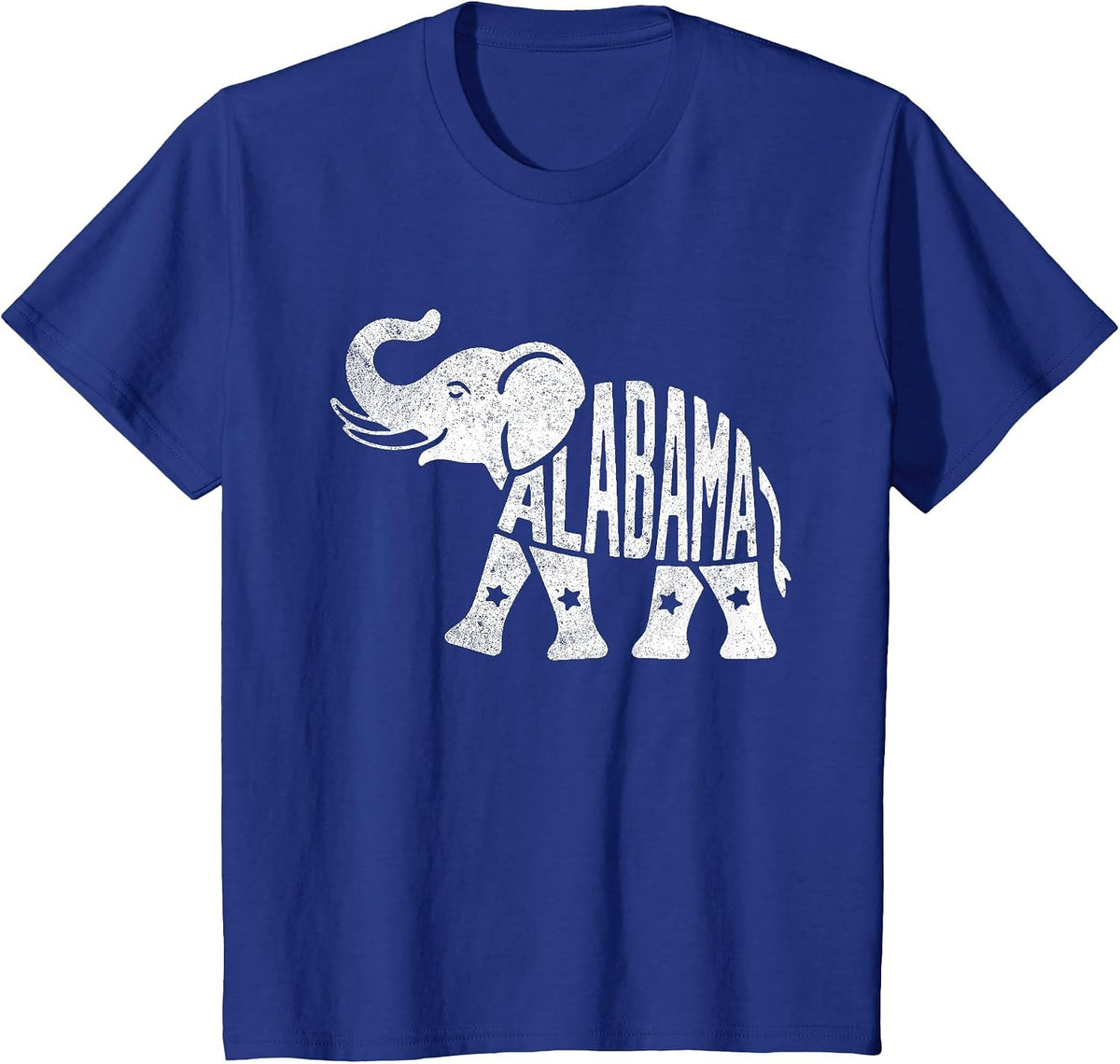 Alabama Retro Vintage T-Shirt - Royal Blue