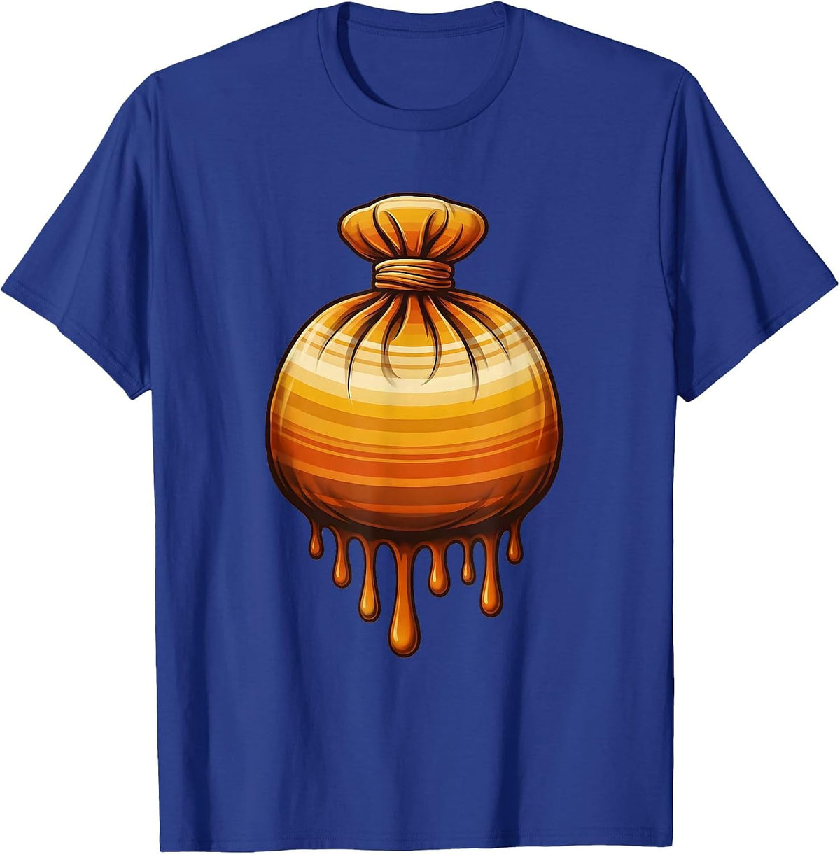 School Nurse Ice Pack Graphic Tee T-Shirt - Royal Blue