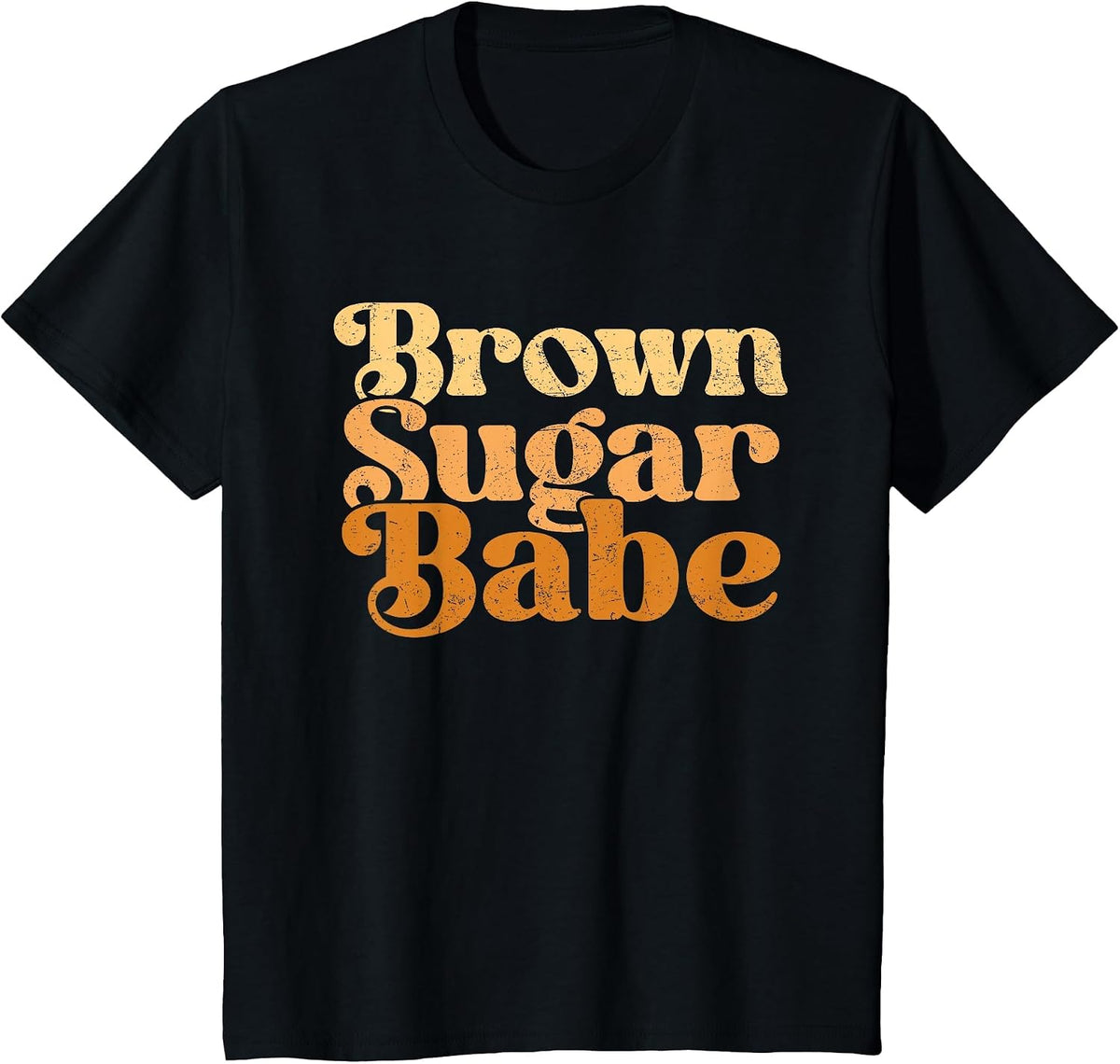 Brown Sugar Babe Shirt Proud Woman Black Melanin Pride T-Shirt - Black