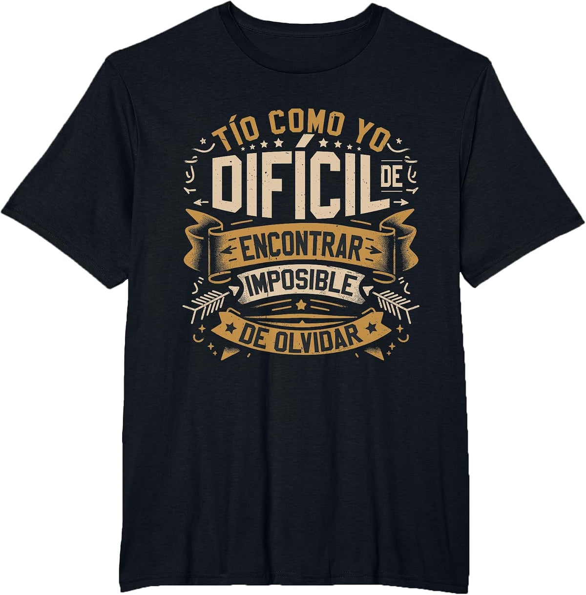 TIO Anuncio Embarazadas Tío Divertido T-Shirt - Black