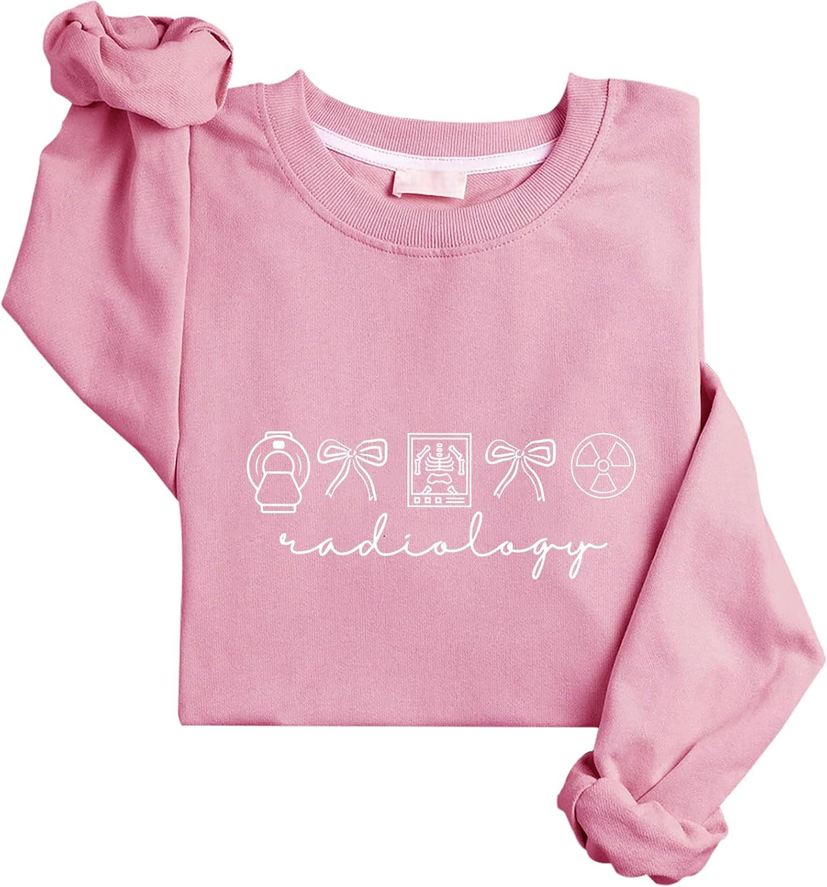 Radiology Tech Sweatshirt Radiology Tech Student Sweatshirt - Pink