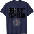 Specs Are My Standard Funny Ham Radio Amateur Operator Humor T-Shirt - Navy Blue
