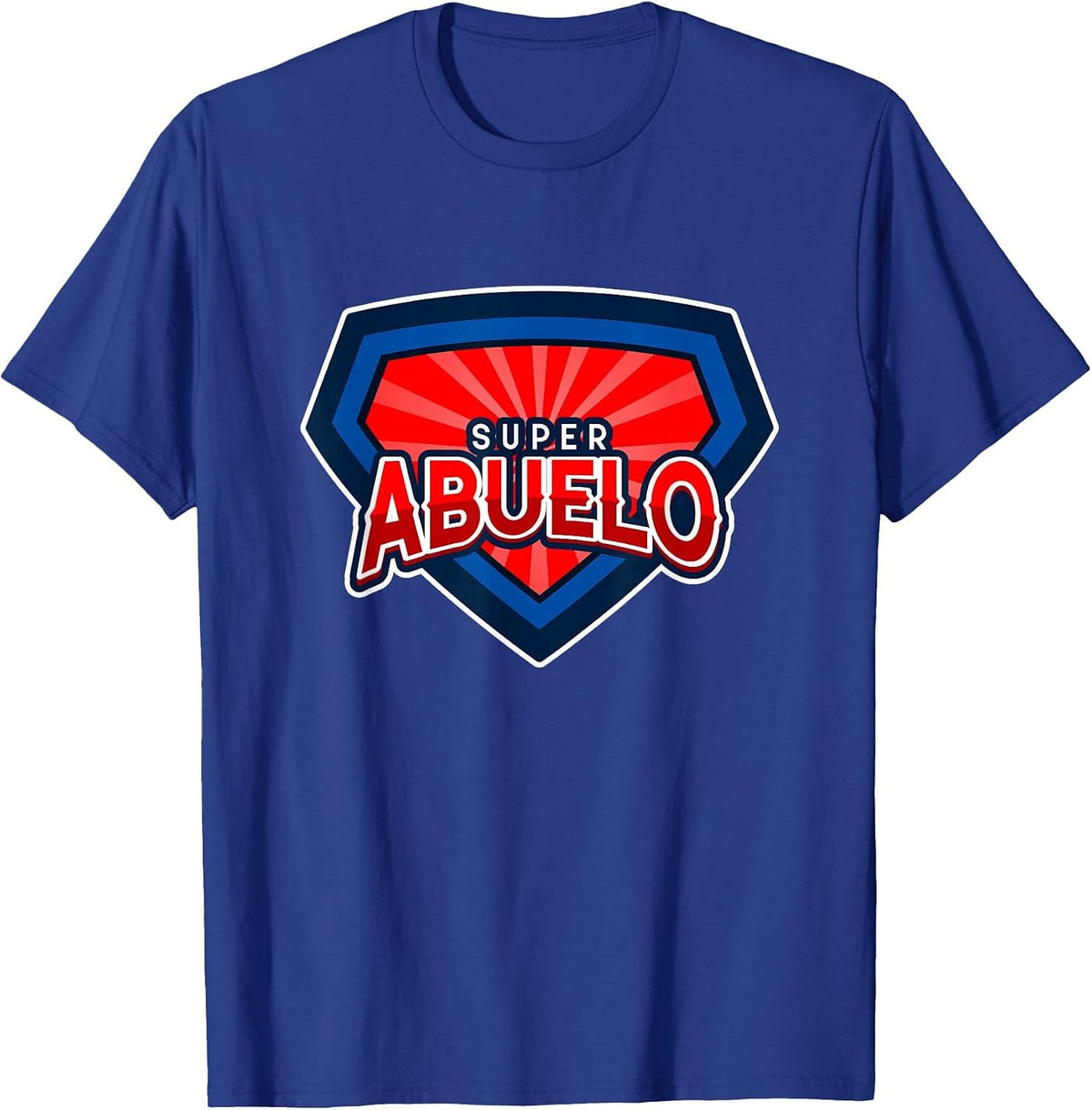 Super Abuelo Spanish Grandpa Funny Hero T-Shirt - Royal Blue