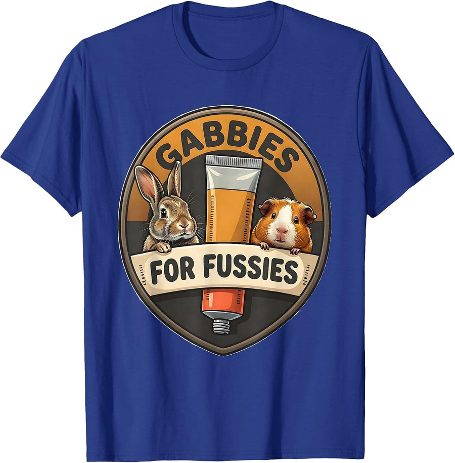 Gabbies For Fussies Funny Vet Tech Veterinary Technician T-Shirt - Royal Blue
