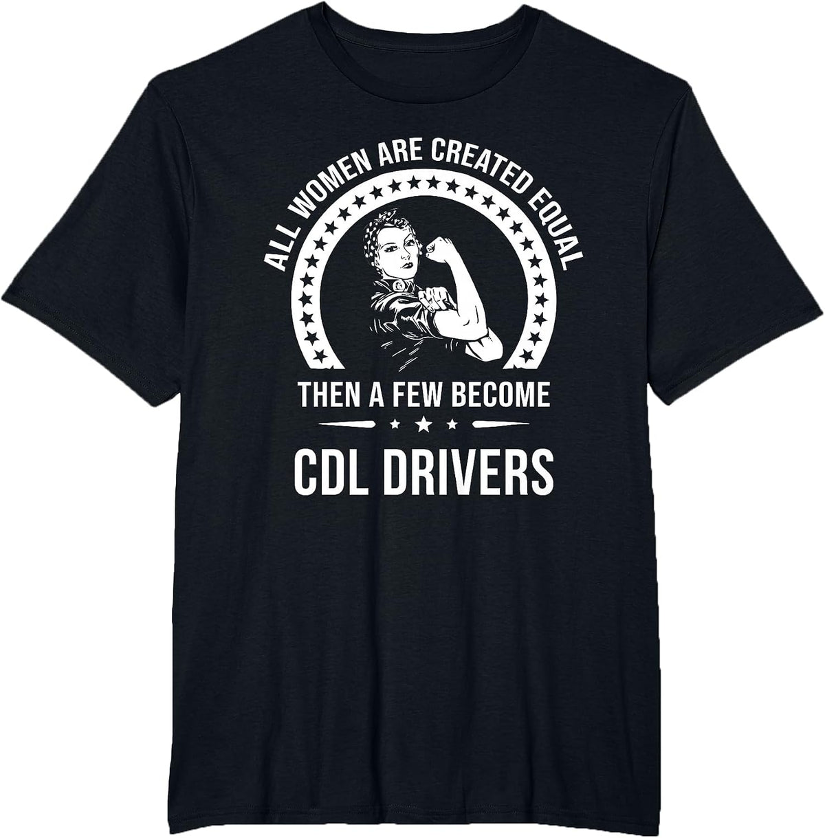 Cdl Driver Shirts for Women | Cdl Driver T-Shirt - Black