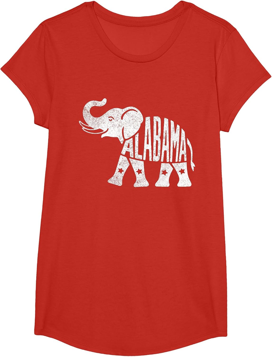 Alabama Retro Vintage T-Shirt - Girls Red