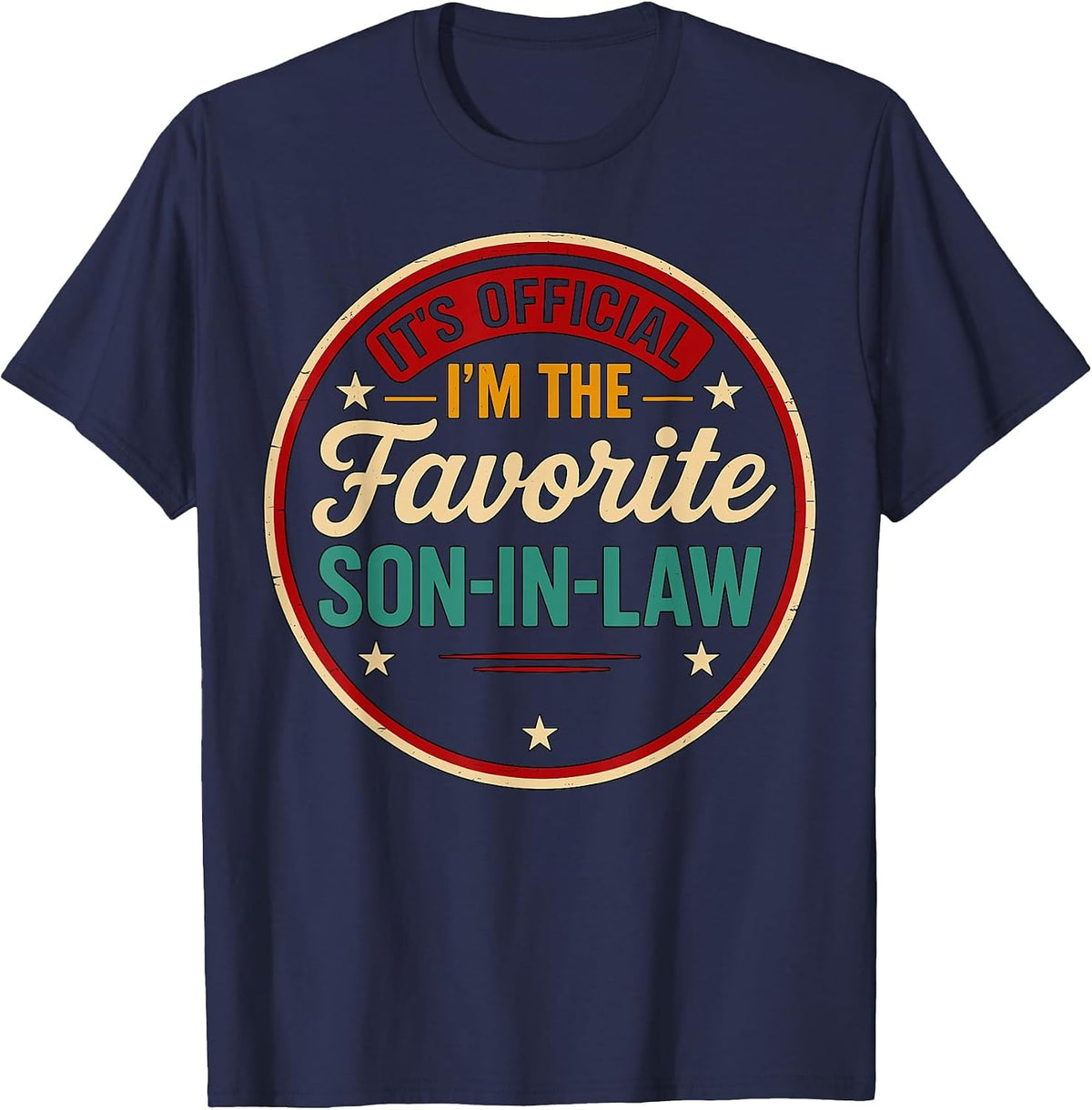 Official Son-in-Law T-Shirt - Navy Blue