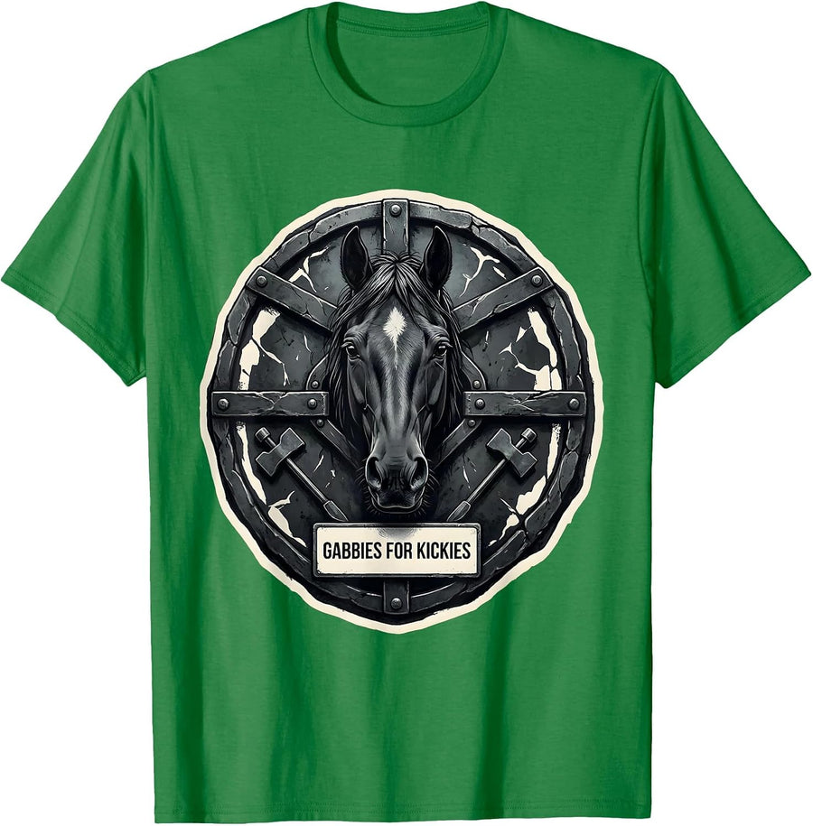 Men's Gabbies For Kickies Funny Vet Tech Veterinary Medicine T-Shirt - Kelly Green