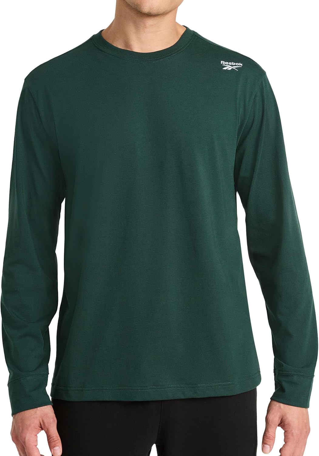 Reebok Men's Volt Long Sleeve Crewneck Top - Pine Grove