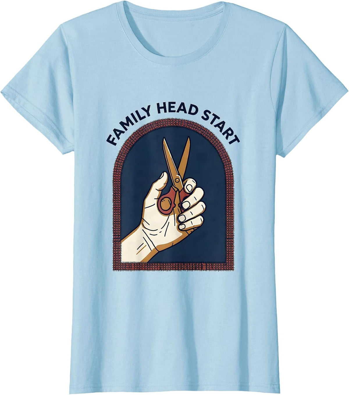 Women's Family Head Start Warm Preschool Teacher Early Childhood T-Shirt - Baby Blue