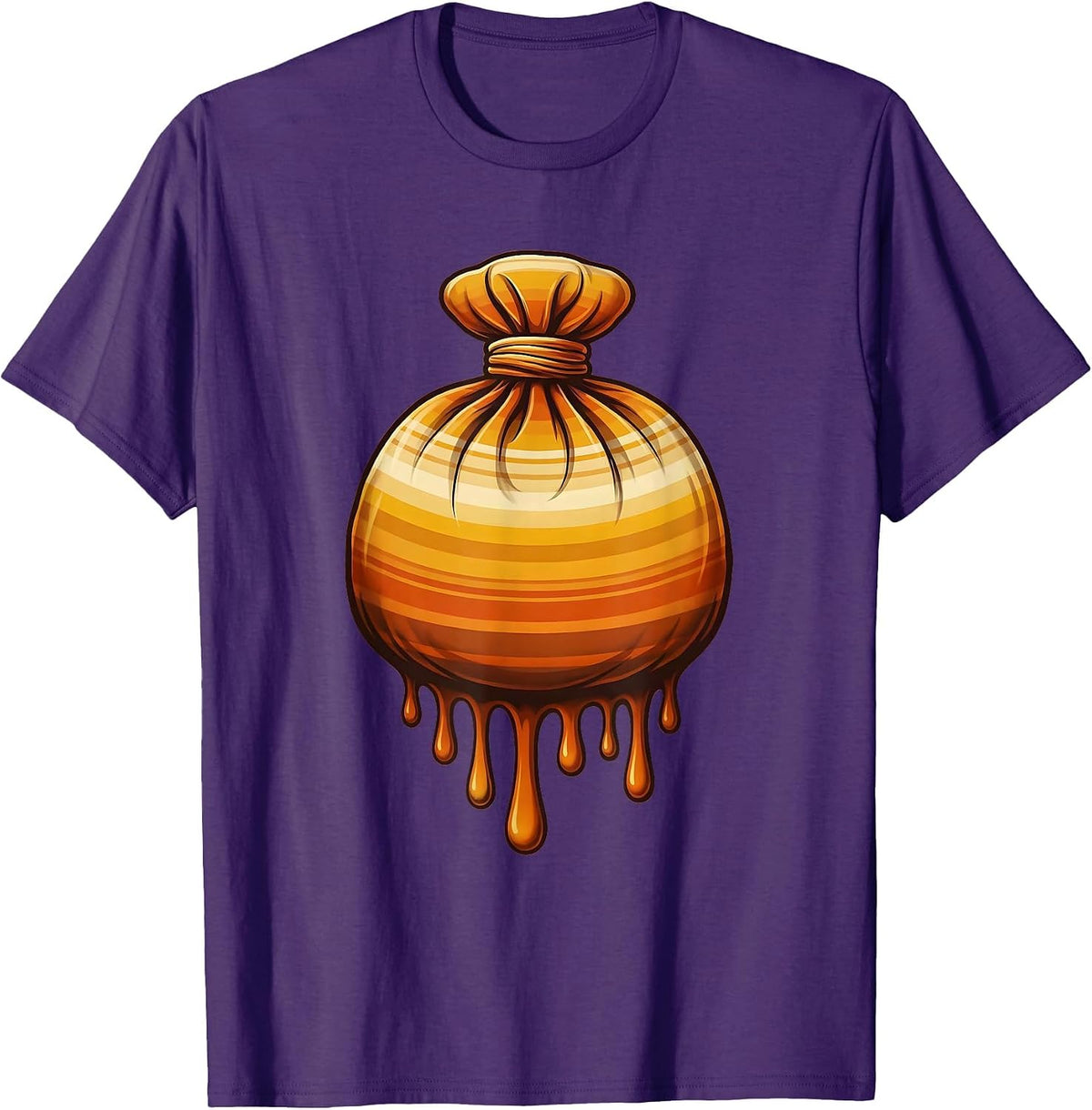 School Nurse Ice Pack Graphic Tee T-Shirt - Purple