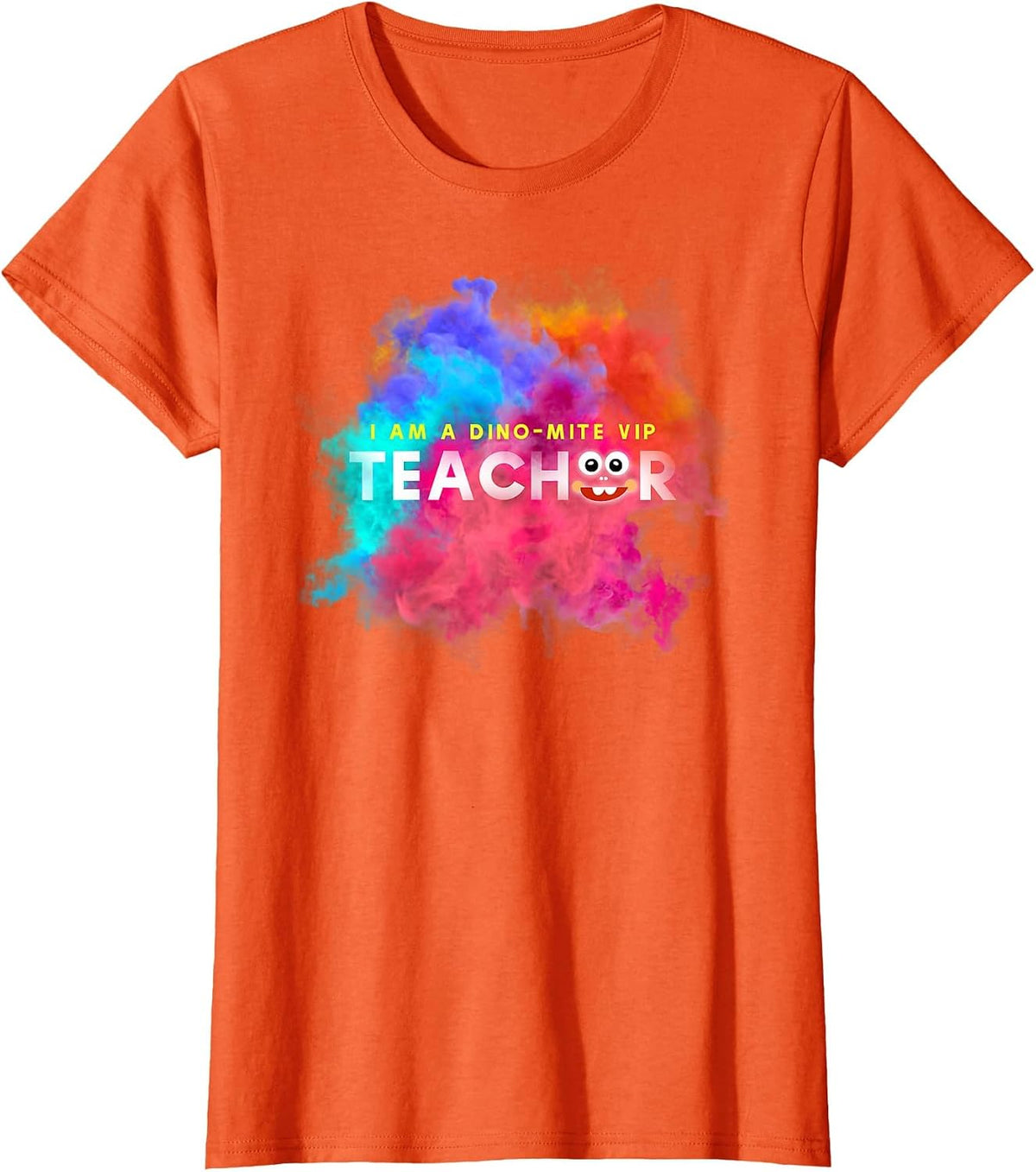 VIPkid Dino Mite Explosion T-Shirt - Orange