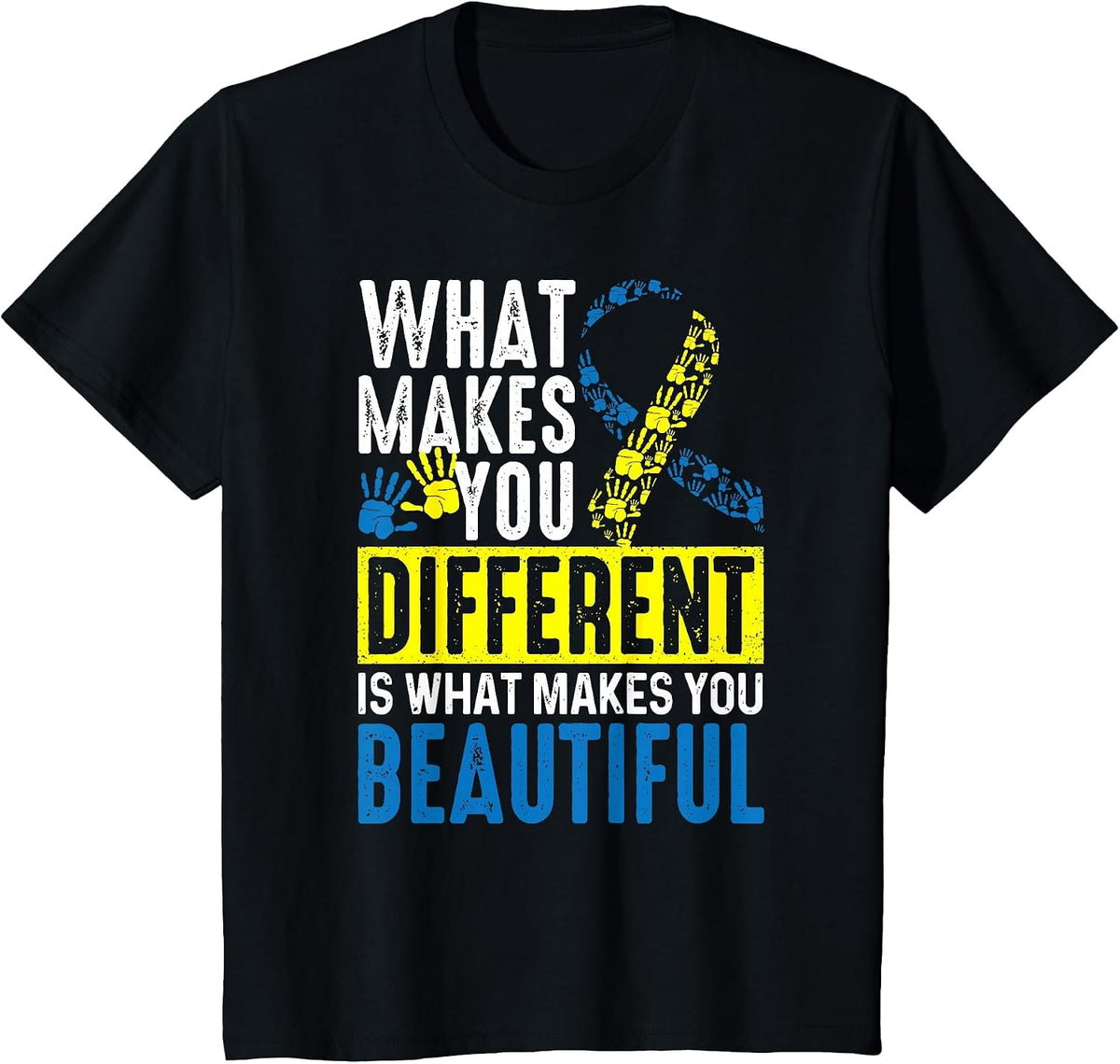 What Makes You Different is What Makes You Beautiful T-Shirt - Black