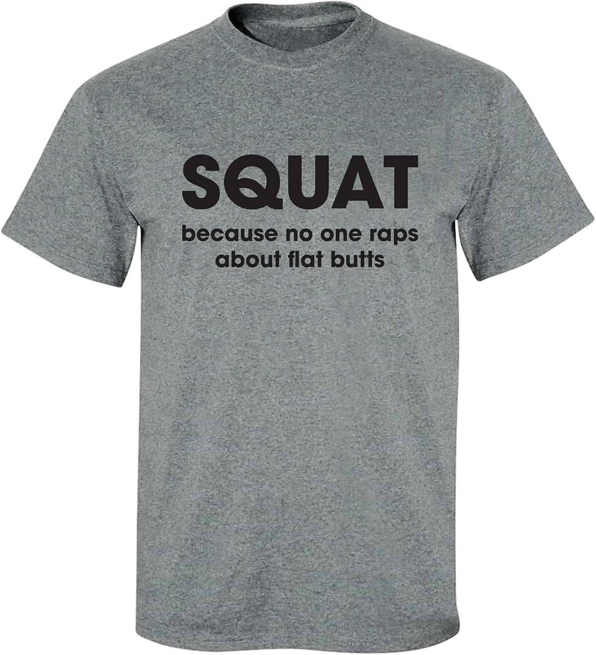 zerogravitee Squat Adult Short Sleeve T-Shirt - Dark Heather