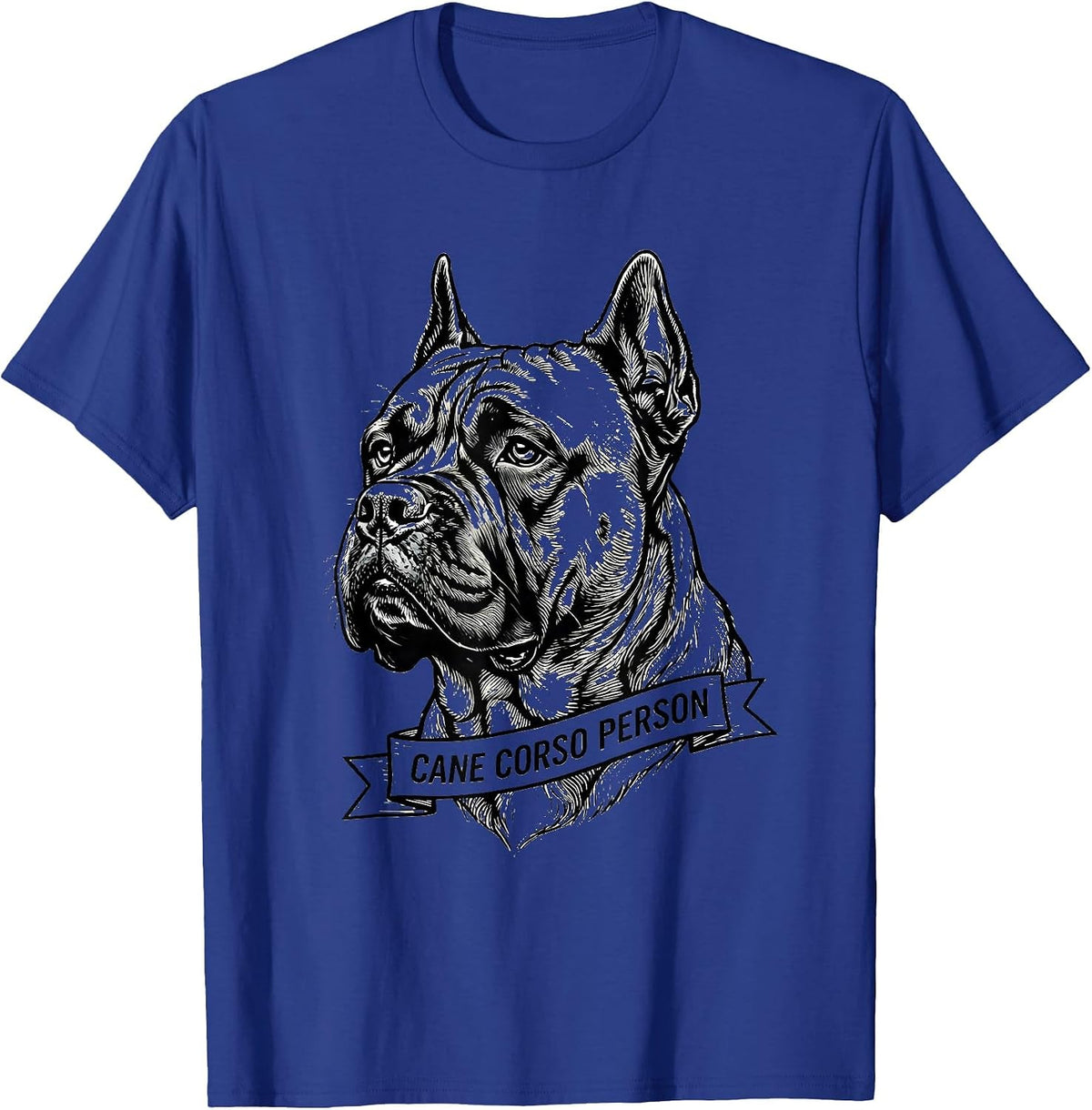 Cane Corso Person Italian Mastiff Dog Lover Gift T-Shirt - Royal Blue