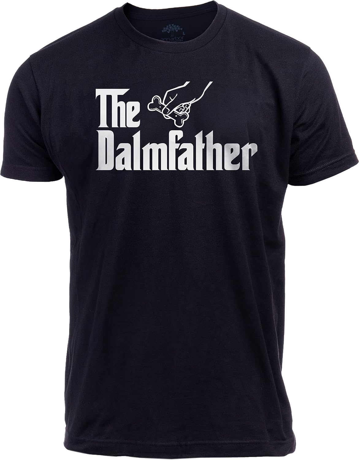 The Dogfather - Dog Father Dad Owner Funny Cute Pup Doggo Tee Fun Pet Humor Daddy T-Shirt for Men - Dalmatian