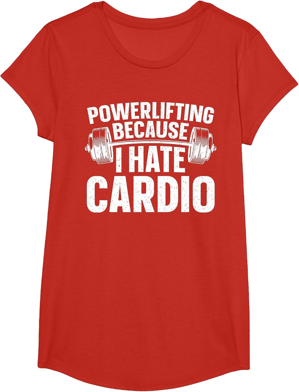 Powerlifting Design for Men Women Powerlifter Power Lifting T-Shirt - Girls Red