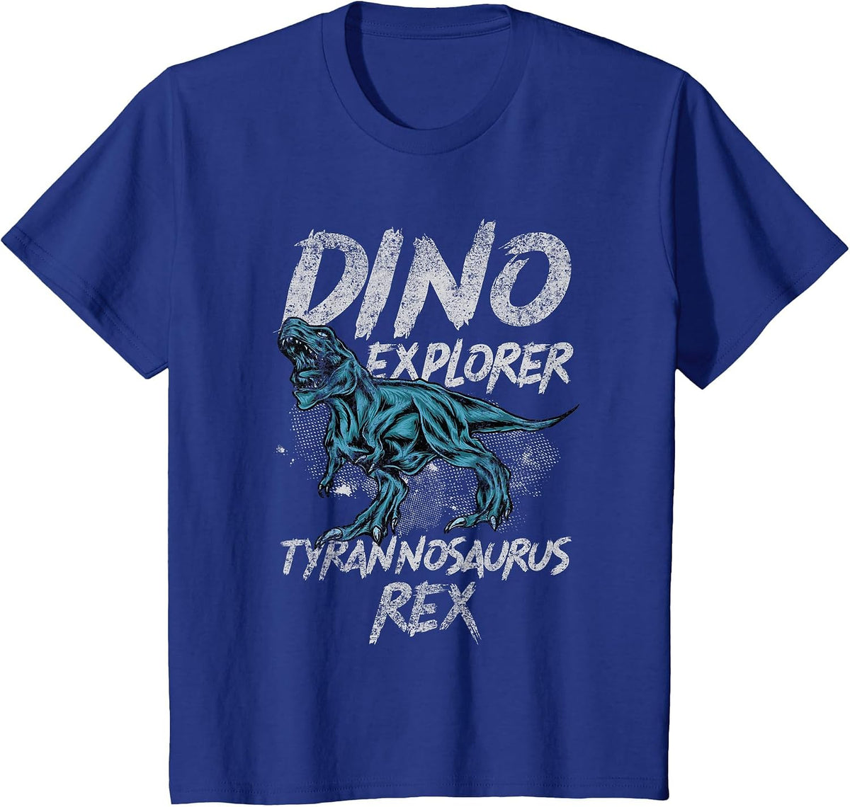 Dino Explorer Tyrannosaurus Rex Dinosaur Design Geologist T-Shirt - Royal Blue