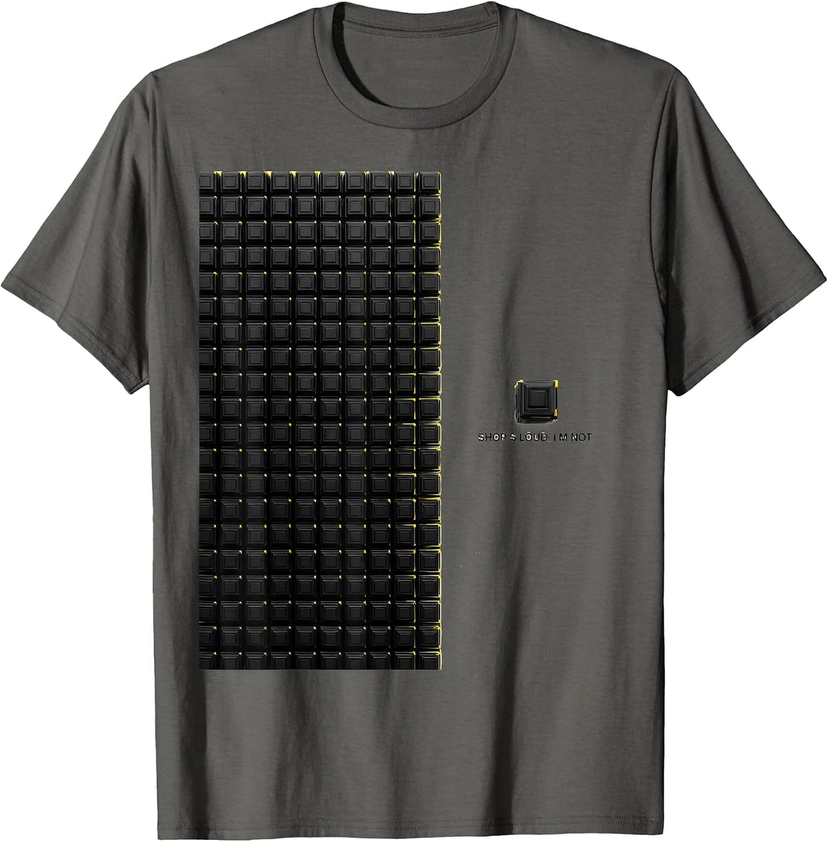 Shop's Loud, I'm Not Funny Blacksmith Metalworker Trade T-Shirt - Asphalt Grey