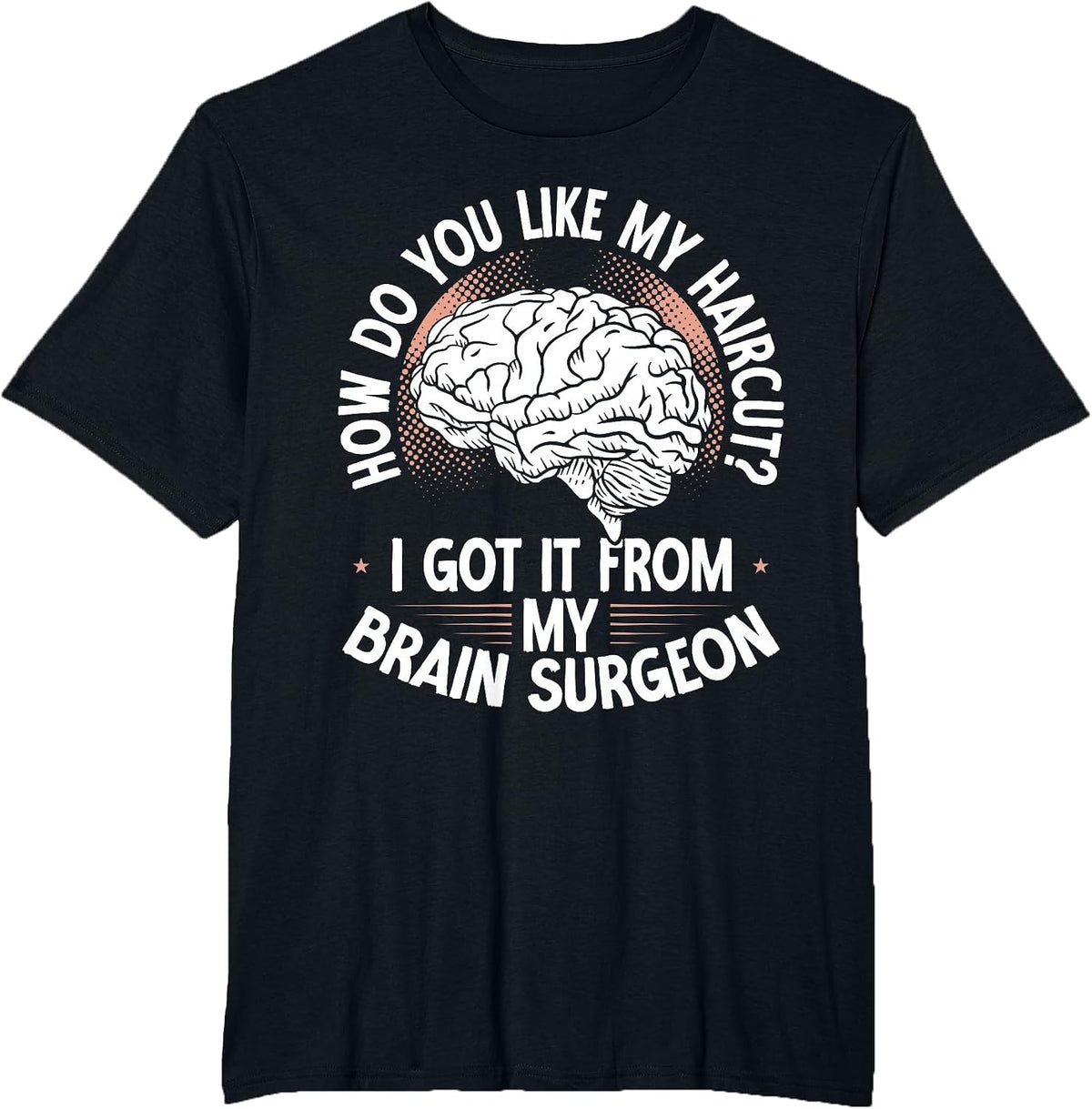 Craniotomy Warrior Surgery Recovery Brain Surgeon Surgery T-Shirt - Black