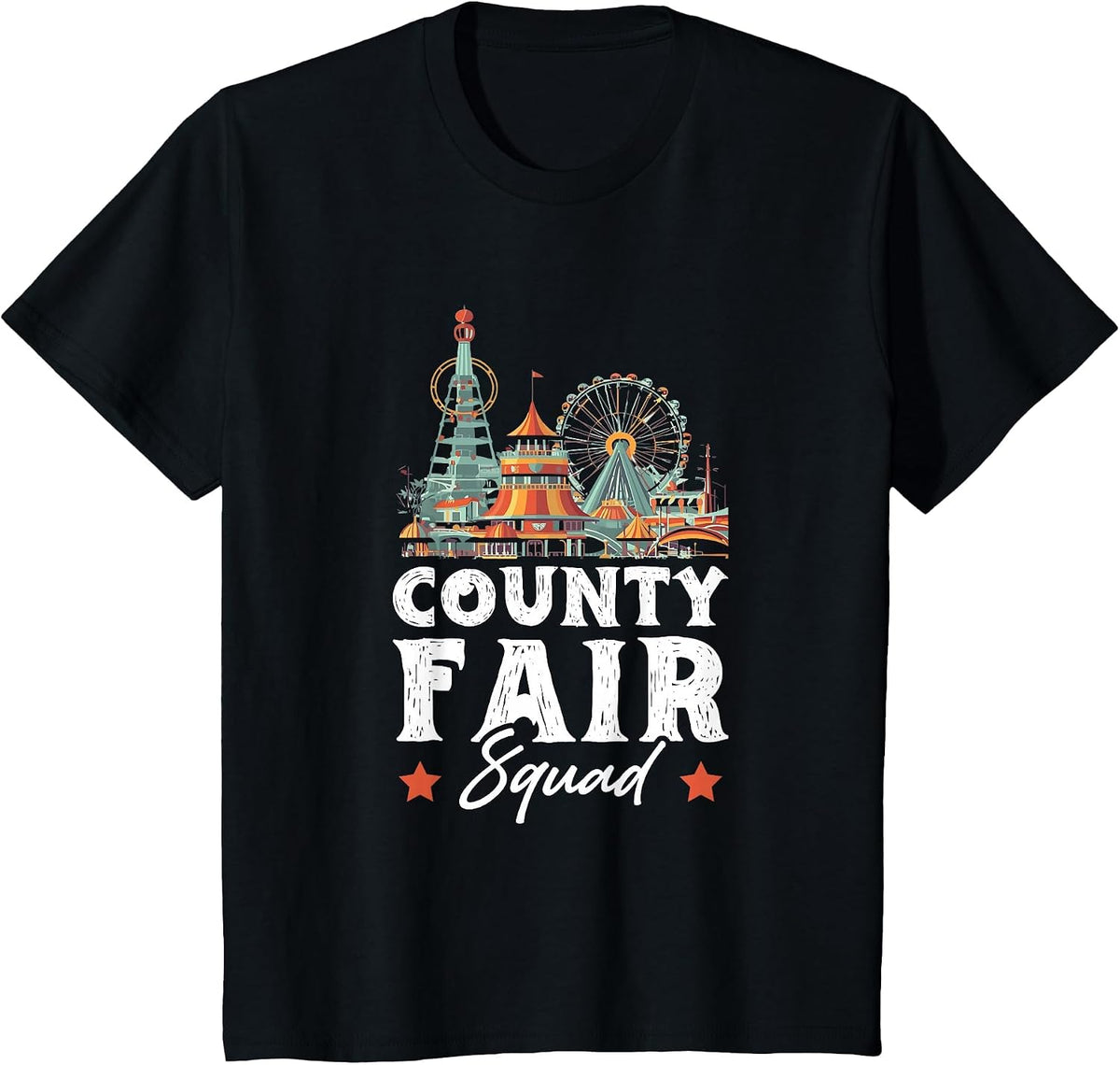 County Fair Squad T-Shirt - Black