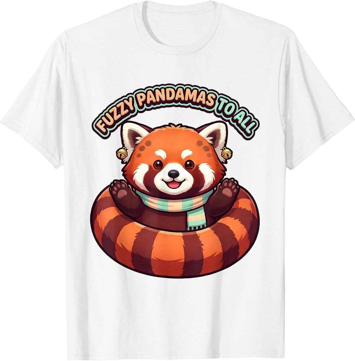 Men's Fuzzy Pandamas To All Cute Kawaii Red Panda Lover Gift T-Shirt - White