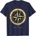 The Pivot Starts Here Turning Point Design T-Shirt - Navy Blue