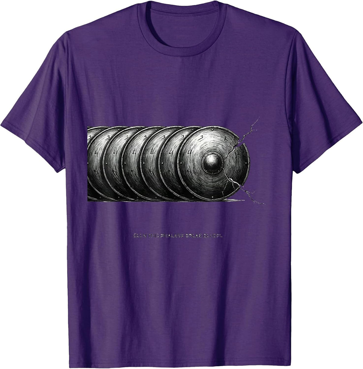 Men's Seen This Phalanx Break Before Funny History Buff Sarcastic T-Shirt - Purple