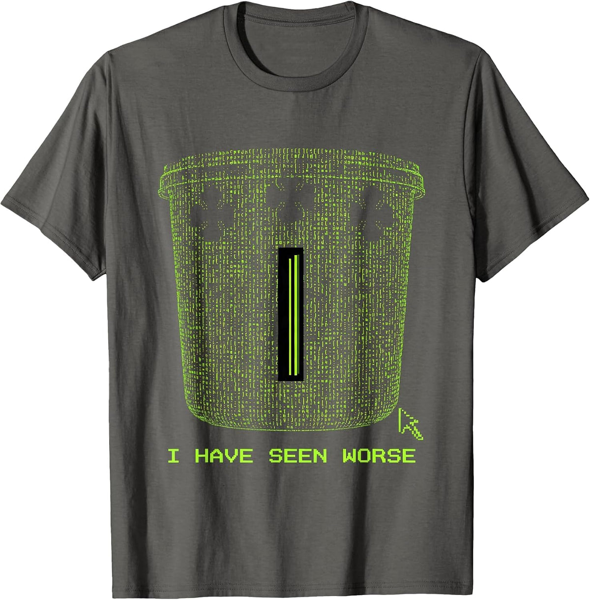Men's I Have Seen Worse Funny Nurse Humor Appreciation Gift T-Shirt - Asphalt Grey