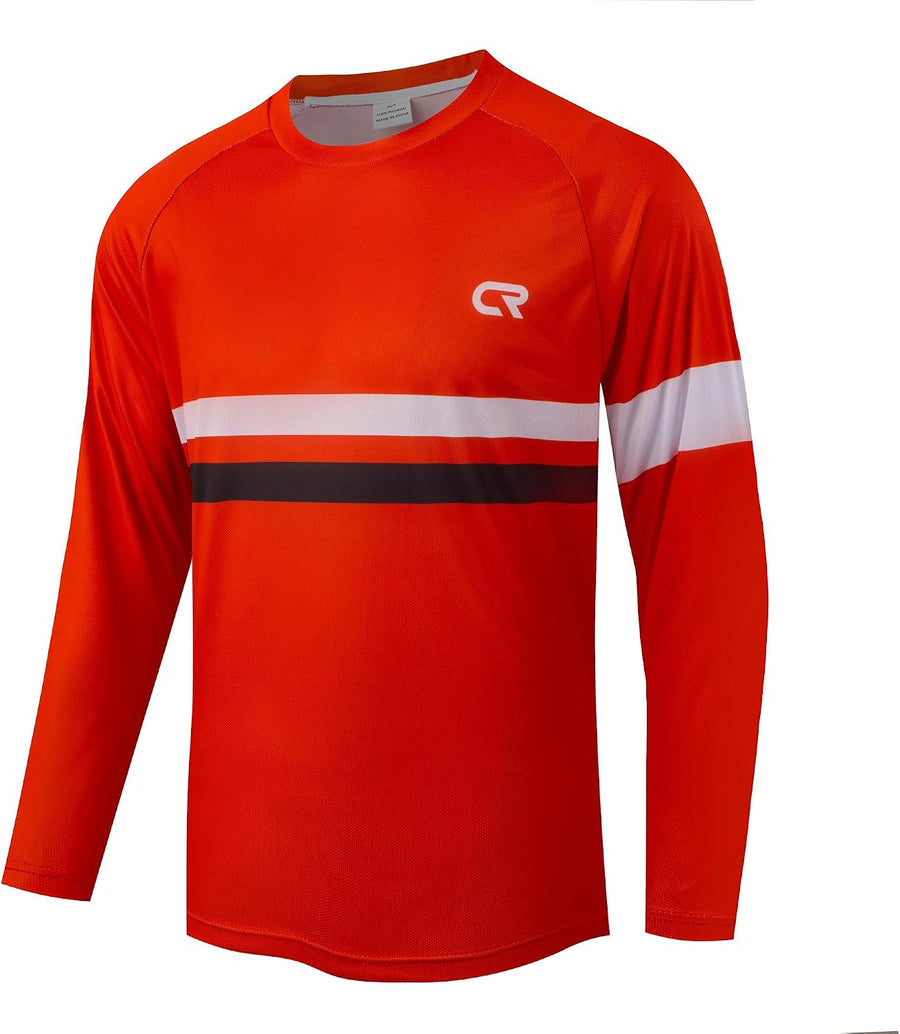 Coconut Ropamo CR Men's Mountain Bike Jersey Shirt Long Sleeve MTB Cycling Jersey BMX Downhill Motocross Cyclocross T-Shirt