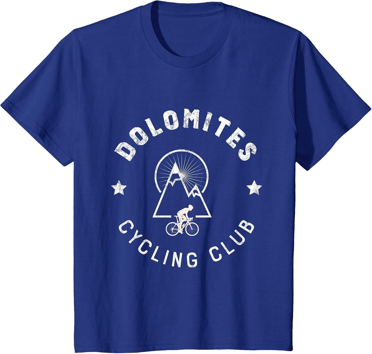 Dolomites Cycling Club Product T-Shirt - Royal Blue