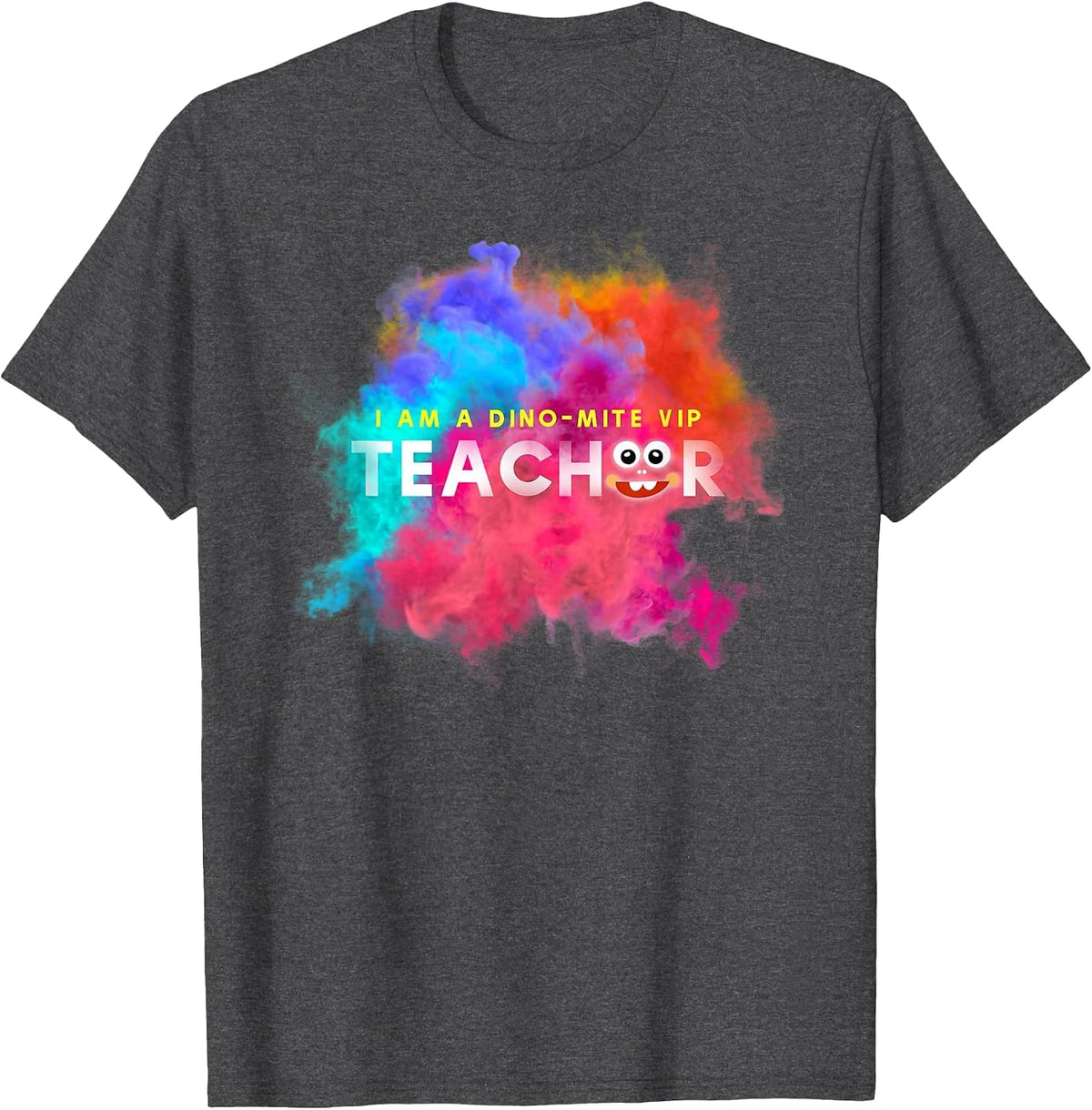 VIPkid Dino Mite Explosion T-Shirt - Dark Heather Grey