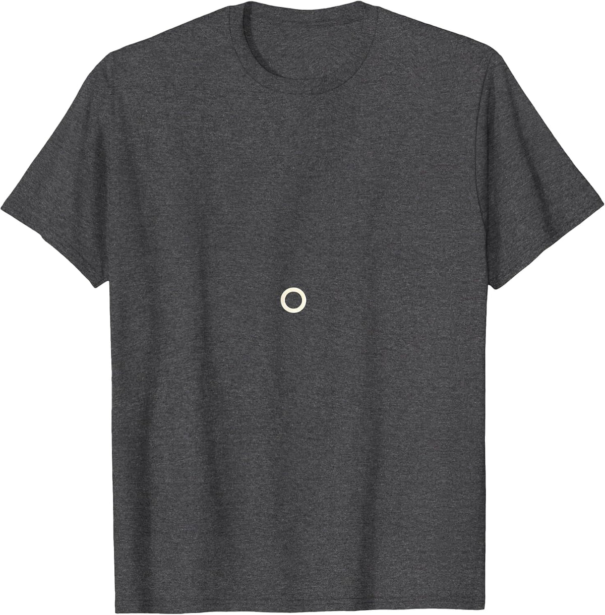 The Dot - Universe as a Single Point T-Shirt - Dark Heather Grey